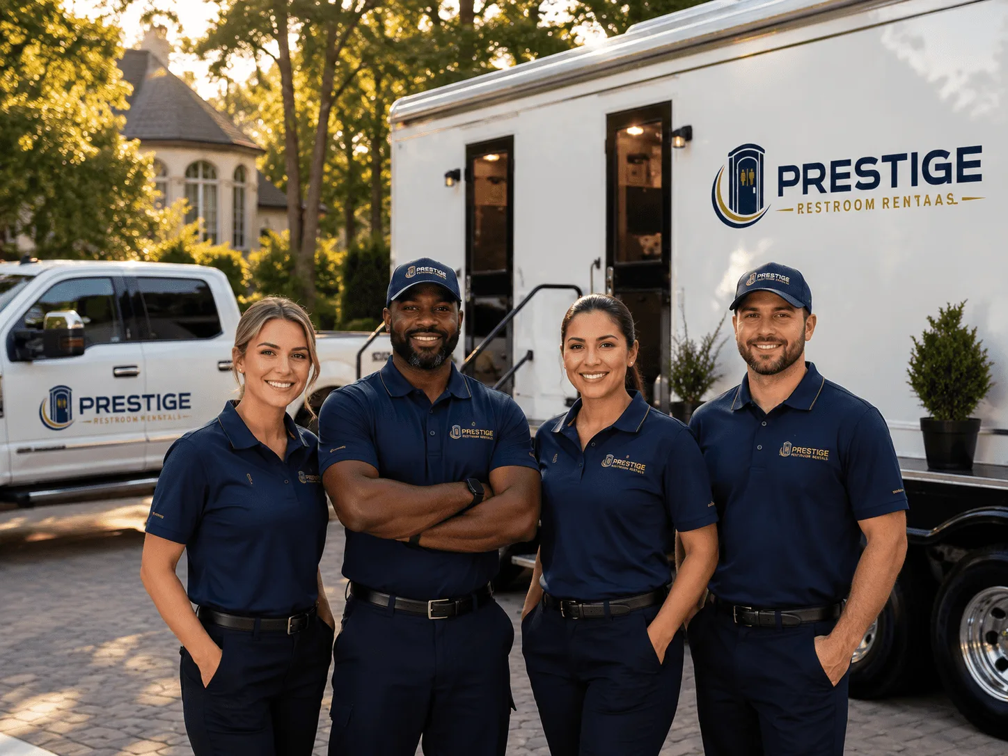 Trusted Luxury Portable Restrooms company in Gervais, OR